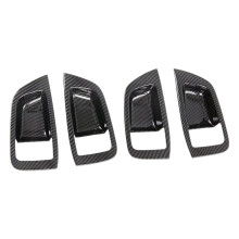 Car Door Handle Bowl Protector Cover Trim Moldings Car Styling with 2Pcs Interior Front Upper Air Vent Outlet Cover Trim