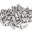 60Pcs M2x4mm Phillips Round  Screws Bolt with 50Pcs M3X4mm Hex Socket Set Cap Point Grub Screws 6