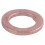 100 Pcs Copper Crush Washer Flat Seal Ring Fitting 6mm X 10mm X 1mm 7