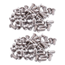 M6X12mm Stainless Steel HeX Socket Button Screws 100 Pcs