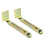 2 Pair Angle Lifting Rod Desk 7 Gear Adjusting Hinge Angle Hinge with Bracket 2