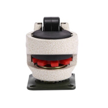 8 Pcs Retractable Leveling Casters Industrial Machine Swivel Caster Castor Wheel for Office Chair Trolley 220lbs