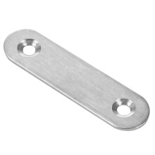 60mm x 16mm Straight Repair Joining Mending Flat Plate Bracket 15Pcs