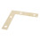 40 Pcs 51mm Flat Corner Right 90º Angle Bracket Repair Plate Fixing Brace 7