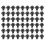 300Pcs 6mm Plastic Push Type Rivet Bumper Pin Clips 1
