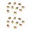 20 Pcs Boulon A  de Fer pour Le Lit 1