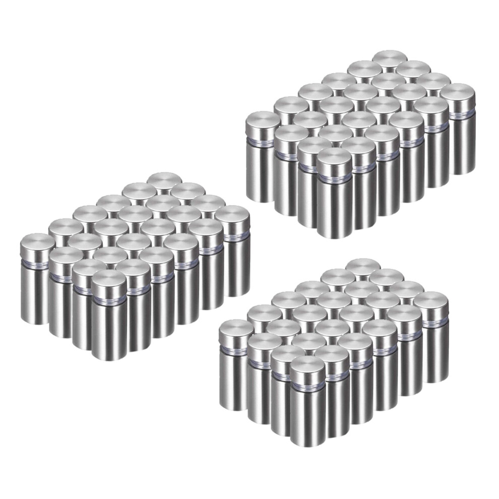 72 Packs Advertising Screws Standoff Mounts Glass Acrylic Nail Mounts Screws For Displaying Acrylic Board And Signage 6033189764160