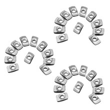 300 Pcs M5 Hammer Nut Carbon Steel Aluminum Connector T Fastener Sliding Nut
