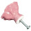 20 Pcs Ceramic Vintage Floral Rose Flower Door Knobs Handle Drawer Kitchen + Screws () 5