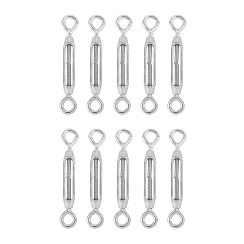 M4 Acero Inoxidable 304 Ojo & Ojo Tensor Cable Tension (10Unids)