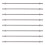 8X Acier Inoxydable Tige Filetee D'Argent 320mm x M8 1