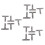 15 Pcs Angle Plate Corner Brace Flat T Shape Repair Bracket 80mm x 80mm 1
