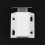 2X White Push to Open Magnetic Door Drawer Cabinet Catch Touch 5