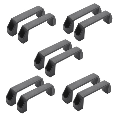 Cabinet Drawer Door Plastic Handle Pull Knob 120mm 4.7 inch 10 Pcs