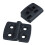 100Pcs Reinforced Black Plastic Door Hinges 40mm x 30mm 7