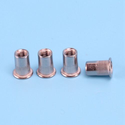 100 Pcs 304 Stainless Steel Rivet Nut Rivnut Insert Nutsert M6X15mm 1