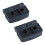 100 Pezzi Cerniere Rinforzate in Plastica Nera da 40 mm x 30 mm 4