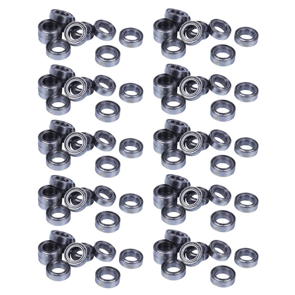 100Pcs Miniature Sealed Metal Shielded Metric Radial Bearing Model: Mr106-Zz 6X10x3mm 6033358227175