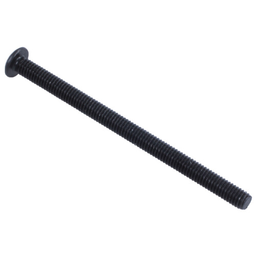 M3 x 45mm Alloy Steel Hex Socket Button  Screws Black 40 Pcs 2