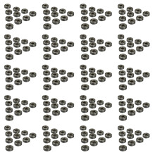 200 Pcs 625ZZ Single Row Deep Radial Bearing 16mm x 5mm x 5mm
