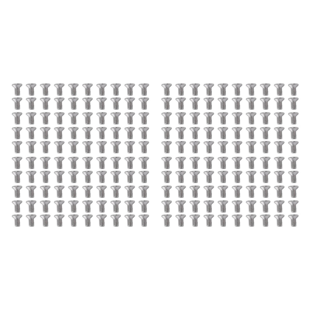 M3 X 6Mm Phillips Flat Countersunk Bolts Machine Screws 200Pcs 6031356904562
