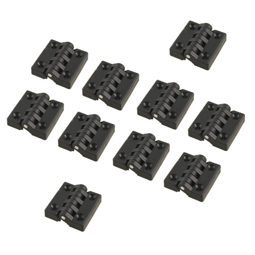 10X Hinge for Barrier,  Bearing, Plastic, Robust, 40 x 40 mm