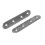 Flat Stainless Steel Repair Mending Fixing Plate Brackets Support 6Pcs 2