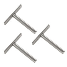 18Pcs 3-Inch Invisible Floating Shelf Brackets, Hidden Shelves Supports, Wall Holder Concealed Bracket Mount Kit