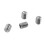 150Pcs M2.5 x 3mm Stainless Steel Hex Socket Set Grub Screws Headless Cup Point 3