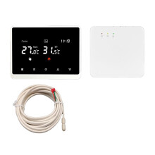 Wifi Intelligent Wireless, Thermostat, Electric Water Floor Heating, Gas Wall-Hung Boiler Temperature Controller White