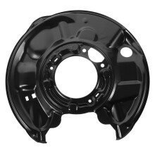 Left Rear Brake Disc Splash Shield with Corrosion Resistance, Direct Fit Rear Brake Dust Cover