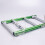 ATX Computer Open Chassis Green Silver 1