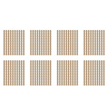 800Pcs M3 Thread Knurled Brass Threaded Heat Set Heat Resistant Insert Embedment Nut for 3D Printer