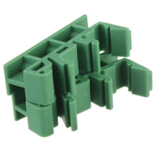 20Pcs DRG-01 PCB Mounting Brackets Screws Green for DIN 35 Mounting Rails Adapter Replacements Parts