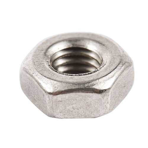 600 Stueck M3 3 mm Innengewinde Hex Metallmutter Verschluss Silber 2
