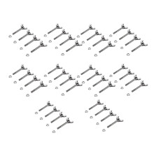 Stilts Wing Bolt Kit Accessoires de Remplacement pour Cloisons SèChes Peinture Decor 40 Packs