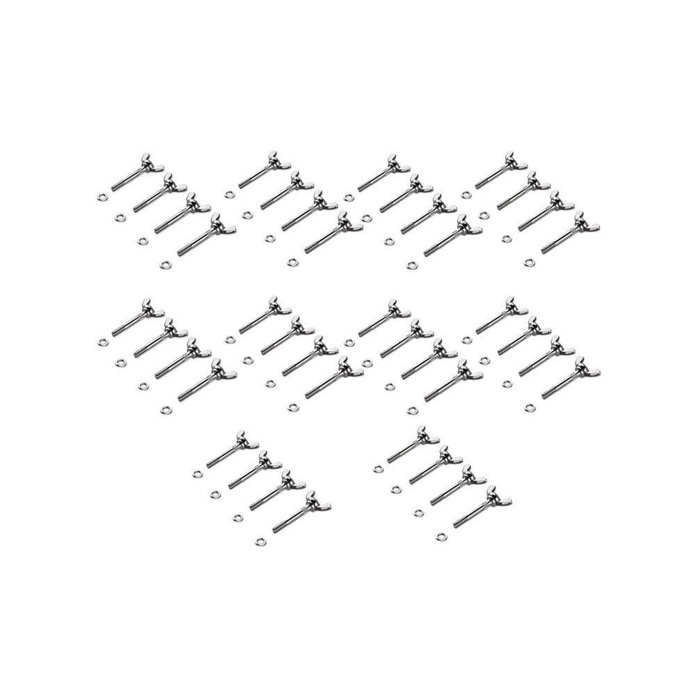 Photos - Vise Stilts Wing Bolt Kit Replacement Accessories for Drywall Painting Decor 40 Packs