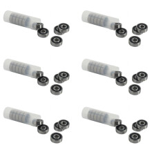 60pcs 628RS 8mmx24mmx8mm Double Sealed Miniature Deep Bearing
