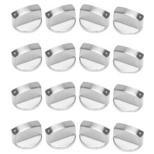 16 Stuks Knop Kachel Gasfornuis Knoppen Metalen Gasfornuis Knop Gasfornuis Bediening Metalen Kachel Knoppen voor de Keuken 6mm