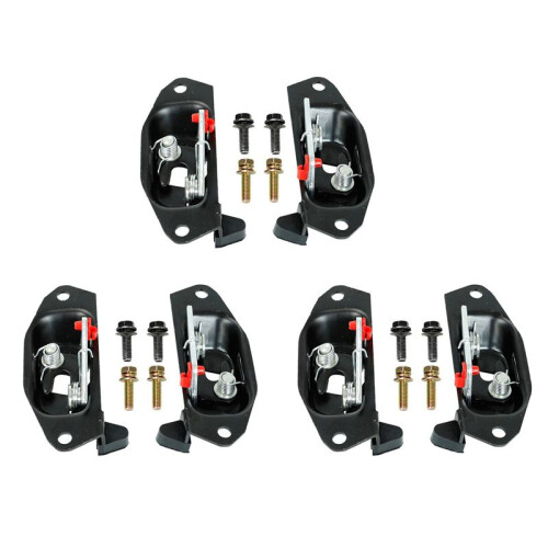6X Tailgate Tail Gate  Striker & Bolt Kit Set for Chevy  Silverado Sierra Tailgate  Lock Set 15921949