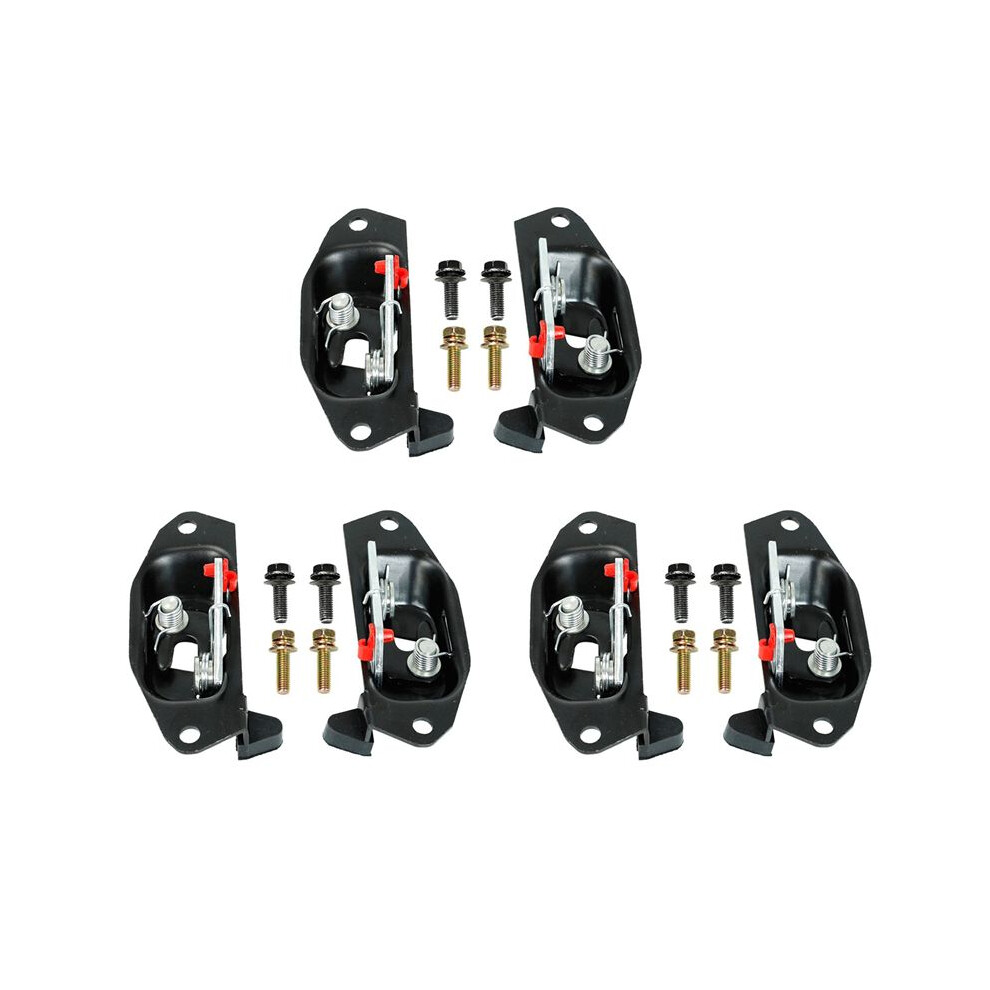 6X Tailgate Tail Gate Striker & Bolt Kit Set For Chevy Silverado Sierra Tailgate Lock Set 15921949 4711578655450