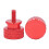 30Pcs/Lot UNC6 -32 M3.5 Hand Screw for GPU Holder PSU Computer Case Side Panel Screws PC Assemble WaterCooling Red 2