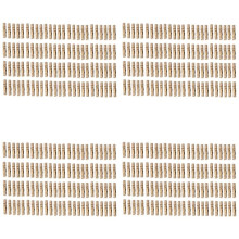400Pcs Brass Concealed Hinges Jewelry Wood Boxes Cabinet Invisible Furniture Hinge 4X20mm