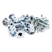 Zinc Self-Drilling Drywall/Hollow-Wall Anchor Kit with Screws (60 PCS)