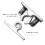 3Pcs Spring Loaded Door Easy Lock Stop Catch Release Clamp Double Roller Catch (Mp-4) 5