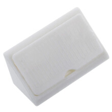 Furniture Cabinet Fastener Corner Braces Angle Brackets White 200pcs