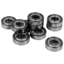 200Pcs Miniature Rubber Sealed Metal Shielded Metric Radial Bearing Model: 607ZZ 7 X 19 X 6MM