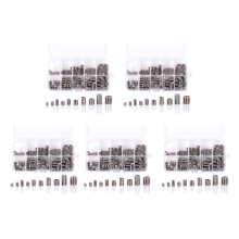 1000Pcs 304 Stainless Steel Grub Screws Hex Socket Screw Assortment Kit Set M3/M4/M5/M6/M8