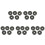 626Z 6mm X 19mm X 6mm Shielded Radial Miniature Deep   Bearing 25 Pcs 1