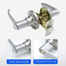 2X Door Handle Lock Entry Sliding Front Doors Entrance Keyed Locks Home Use for Bedroom Living Room Indoor Household